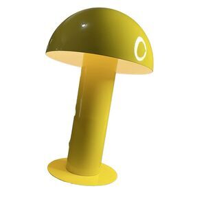 JONATHAN Y Lamp Yellow Mushroom Rechargeable Touch 7.13"D x 7.13"W x 10.75"H NEW